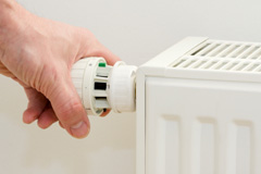 Knotbury central heating installation costs